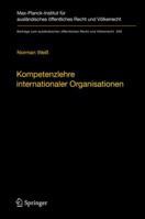 Kompetenzlehre internationaler Organisationen 3642033776 Book Cover