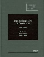 Modern Law of Contracts (American Casebook) 0314152768 Book Cover