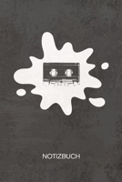 NOTIZBUCH A5 Dotted: Vintage Motto Party Notizheft GEPUNKTET 120 Seiten - Kasette Notizblock 80er Jahre Skizzenbuch - Party Geschenk f�r Musikliebhaber Partymacher Stimmungsmacher 1710314524 Book Cover