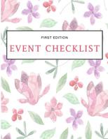 Event Checklist: for Meetings, Corporate Events 1975882563 Book Cover