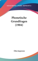 Phonetische Grundfragen 1104363143 Book Cover