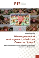 Développement et aménagement urbains au Cameroun tome 2: De l'urbanisation au sens propre à l'urbanisation des systèmes d'information 6138460936 Book Cover