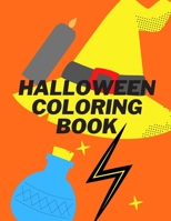 Halloween Coloring Book: Halloween Coloring Book/ 31 different drawings to color / For kids and adults / 8,5 x 11 inches/ Matte finish cover B08JLQLL97 Book Cover