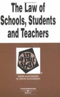 The Law of Schools, Students and Teachers in a Nutshell (Nutshell Series) 0314805559 Book Cover