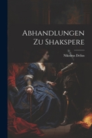 Abhandlungen Zu Shakspere 1021730785 Book Cover