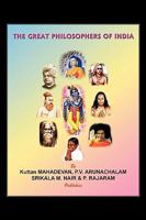 The Great Philosophers of India 1434377806 Book Cover