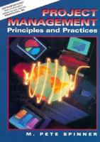 Project Management: Principles and Practices 0134364376 Book Cover
