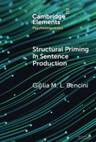 Structural Priming in Sentence Production 1009478613 Book Cover
