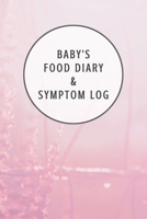 Baby's Food Diary and Symptom Log: Baby Pink Daily Food Intake Journal, Symptom Tracker, 6 Months Undated 1697008283 Book Cover