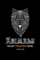 Animals adult coloring book best animals: An Adult Coloring Book Elephants, Owls, Horses, Dogs, Cats, and Many More! 45 Pages: Animals adult coloring B084B22XYN Book Cover