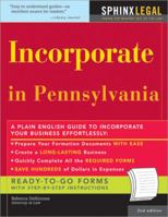 Incorporate in Pennsylvania 1572486090 Book Cover