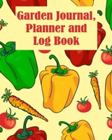 Garden Journal, Planner and Log Book: Daily / Monthly Planting Planner, Gardener Organizer. A Perfect Gardening Gift 1655687255 Book Cover