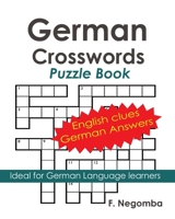 German Crosswords Puzzle Book B08Z9W53NC Book Cover