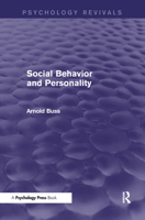 Social Behavior and Personality 1138828068 Book Cover