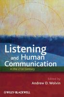 Listening and Human Communication in the 21st Century 1405181648 Book Cover