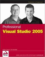 Professional Visual Studio 2005 0764598465 Book Cover