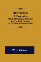 Aristocracy and Evolution 9355759401 Book Cover