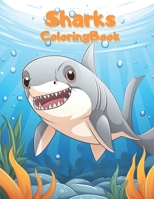 Shark Coloring Book: 25 shark to color (Magic Colouring books) B0CMJBRLYN Book Cover