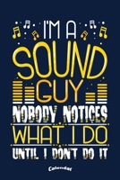 My Sound Guy Calendar: Calendar, Diary or Journal Gift for Sound Guys, Sound Dudes, Audio Technicians and Engineers with 108 Pages, 6 x 9 Inches, Cream Paper, Glossy Finished Soft Cover 1703233964 Book Cover