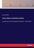 Justus M�sers S�mtliche Werke 3743659255 Book Cover