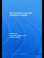 Economics, Law and Individual Rights 0415772818 Book Cover