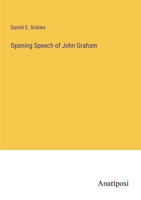Opening Speech of John Graham 3382320282 Book Cover
