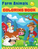 Farm Animals Coloring Book 1716339820 Book Cover