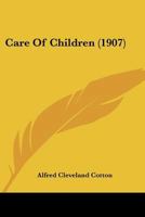 Care of Children 1164596470 Book Cover