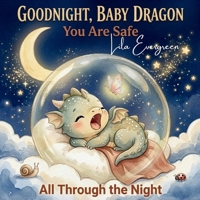 Goodnight, Baby Dragon: You Are Safe All Through the Night: A Magical Interactive Read-Aloud Bedtime Story with Yawns, Hugs, and a Gentle Sleep ... Ages 2-5 (Goodnight, Little Spark Series) B0GX16QR7D Book Cover
