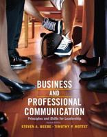 Business and Professional Communication 0135197481 Book Cover