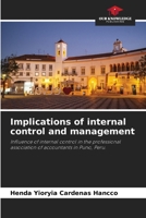 Implications of internal control and management 6205608170 Book Cover