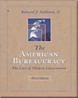 The American Bureaucracy 0534614205 Book Cover