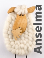 Anselma: Checkered Notebook with Name for Girls and Women, XL 8.5x 11, 120 Pages, Paperback. 1654730955 Book Cover