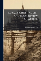 Luzac's oriental list and book review quarterly 1176800515 Book Cover