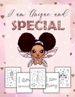 I Am Unique and Special: Positive Affirmations for Brown Girls/Coloring Book African American Children/Self-Esteem and Confidence B096J2VXPT Book Cover