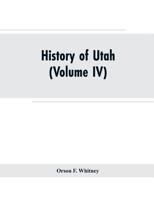 History of Utah: 9353602858 Book Cover