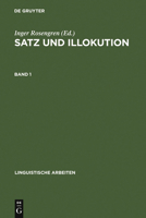 Satz Und Illokution 348430278X Book Cover
