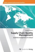 Supply Chain Quality Management 3639463137 Book Cover