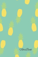 NoteBook: Lined Notebook Pineapple Cool Journal, Unique Diary, Bullet Journal, for Writing - 100 Pages - 6 x 9 1706099517 Book Cover
