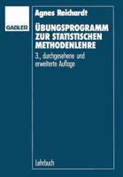 Ubungsprogramm Zur Statistischen Methodenlehre 3409738266 Book Cover