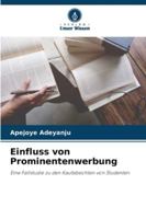 Einfluss von Prominentenwerbung 6209312063 Book Cover