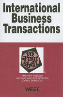 International Business Transactions in a Nutshell, Seventh Edition (Nutshell Series) 0314284362 Book Cover