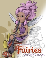 Fairies Coloring Book B08P3QVQT2 Book Cover