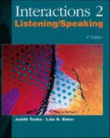 Interactions 2: Listening/Speaking (Bk. 2) 0072481412 Book Cover