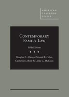 Contemporary Family Law 0314276874 Book Cover