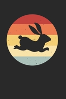 Hase Kaninchen Notizbuch: Hase Kaninchen Notizbuch f�r Liebhaber / Notizheft / Notizblock A5 (6x9in) Dotted Notebook / Punkteraster / 120 gepunktete Seiten 1673970672 Book Cover