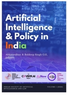 Artificial Intelligence and Policy in India B08C7GDQ3T Book Cover