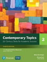 Contemporary Topics: 21st Century Skills for Academic Success 0134400801 Book Cover