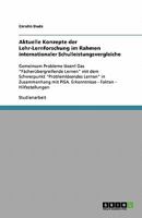 Aktuelle Konzepte der Lehr-Lernforschung im Rahmen internationaler Schulleistungsvergleiche: Gemeinsam Probleme lösen! Das "Fächerübergreifende ... - Fakten - Hilfestel 3638935183 Book Cover