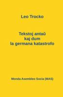 Tekstoj Anta&#365; Kaj Dum La Germana Katastrofo 2369600748 Book Cover